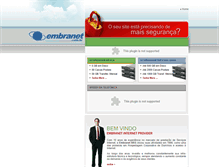 Tablet Screenshot of embranet.com.br
